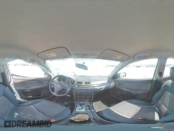 2005 Mazda 3 i with VIN JM1BK32F351347622, listed as a Copart auction lot 53729205 with 205,194 mi miles and Salvage Title. Bid and sale history available at DreamBid. Image 13.