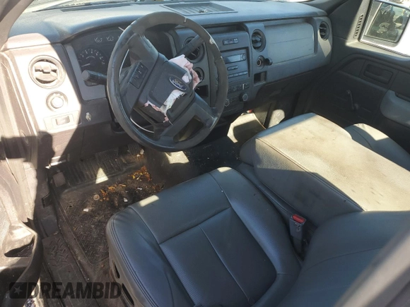 2012 Ford F-150 XL with VIN 1FTMF1CF6CFC82121, listed as a Copart auction lot 84602264 with 0 mi miles and Salvage Title. Bid and sale history available at carsss.com. Image 8.