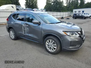 2017 Nissan Rogue SV with VIN KNMAT2MV9HP578095, listed as a Copart auction lot 61215775 with 108,192 mi miles and Salvage title. Bid and sale history available at DreamBid. Image 4.