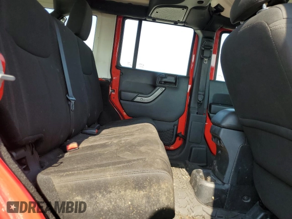 2016 Jeep Wrangler Unlimited Sport RHD z VIN 1C4BJWKG1GL271483, wystawiony jako Copart lot #60644095 z przebiegiem 173 601 mil mil oraz Czysty tytuł • Clean title. Historia ofert i sprzedaży dostępna na DreamBid. Obrazek 11.