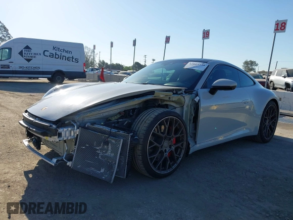 2020 Porsche 911 Carrera S with VIN WP0AB2A90LS226443, listed as a IAAI auction lot 42019338 with 19,734 mi miles and . Bid and sale history available at DreamBid. Image 18.