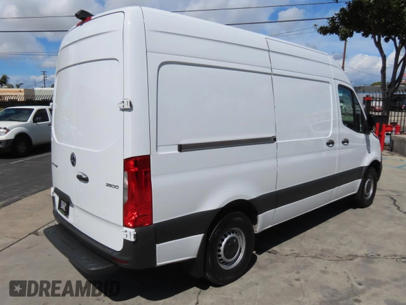 2023 Mercedes-Benz Sprinter with VIN W1Y4NBHY5PT139828, listed as a Copart auction lot 49844365 with 14,601 mi miles and Salvage Title. Bid and sale history available at DreamBid. Image 3.
