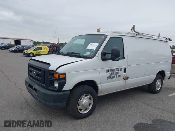 2010 Ford Econoline Cargo Commercial with VIN 1FTNE2EL1ADA99282, listed as a IAAI auction lot 42604073 with 128,942 mi miles and . Bid and sale history available at DreamBid. Image 2.