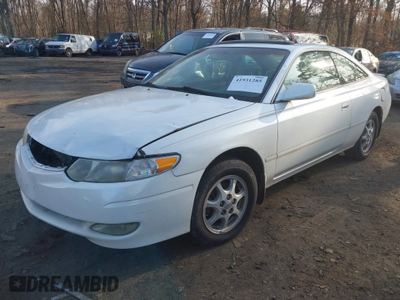 2002 Toyota Solara SE with VIN 2T1CE22P42C009491, listed as a IAAI auction lot 41931285 with 266,683 mi miles and . Bid and sale history available at carsss.com. Image 2.