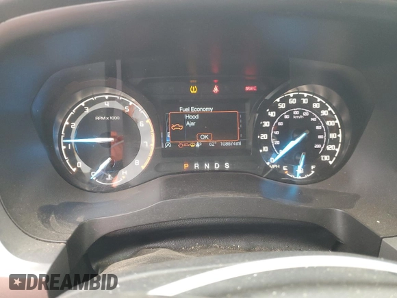 2020 Ford Ranger XL with VIN 1FTER4EH4LLA58827, listed as a Copart auction lot 55816085 with 108,674 mi miles and Salvage title. Bid and sale history available at DreamBid. Image 9.
