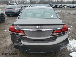 2014 Honda Civic Sedan LX with VIN 19XFB2F58EE226224, listed as a Copart auction lot 45057845 with 118,558 mi miles and Salvage Title. Bid and sale history available at carsss.com. Image 6.