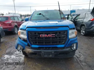 2021 GMC Canyon 4WD Elevation with VIN 1GTG6CEN1M1245554, listed as a IAAI auction lot 41099627 with 46,626 mi miles. Bid and sale history available at carsss.com. Image 12.