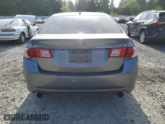 2009 Acura TSX with VIN JH4CU266X9C030464, listed as a Copart auction lot 60523455 with 161,126 mi miles and Salvage title. Bid and sale history available at DreamBid. Image 6.