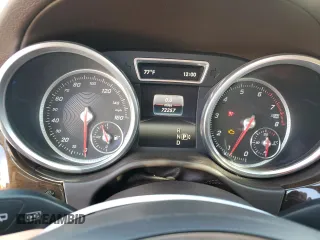 2017 Mercedes-Benz GLS 450 with VIN 4JGDF6EEXHA741040, listed as a Copart auction lot 46477345 with 72,257 mi miles and Salvage Title. Bid and sale history available at DreamBid. Image 9.
