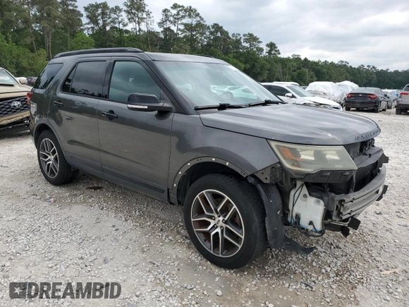 2016 Ford Explorer Sport with VIN 1FM5K8GT2GGB71716, listed as a Copart auction lot 52124215 with 112,302 mi miles and Salvage Title. Bid and sale history available at carsss.com. Image 4.