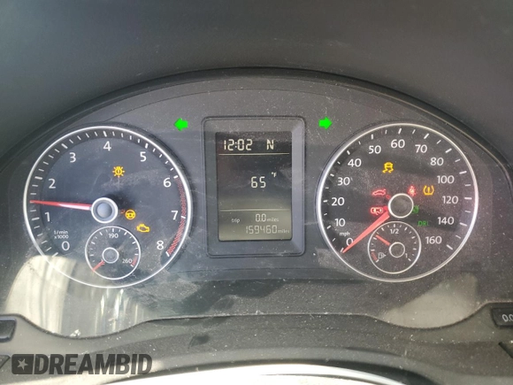 2010 Volkswagen Jetta S with VIN 3VWJZ7AJ7AM051940, listed as a Copart auction lot 54792105 with 159,460 mi miles and Salvage title. Bid and sale history available at DreamBid. Image 9.