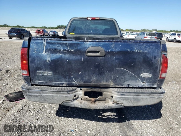 2003 Ford F-150 XL with VIN 1FTRF17203NA88672, listed as a Copart auction lot 49455585 with 471,132 mi miles and Salvage Title. Bid and sale history available at DreamBid. Image 6.