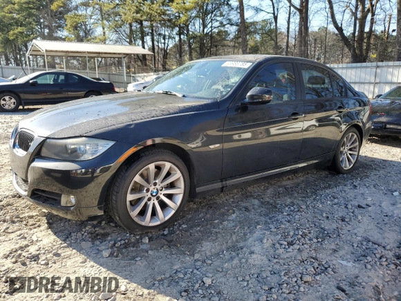 2011 BMW 3 Series 328i with VIN WBAPH7G52BNN05378, listed as a Copart auction lot 46983785 with 169,752 mi miles and Salvage Title. Bid and sale history available at carsss.com. Image 1.