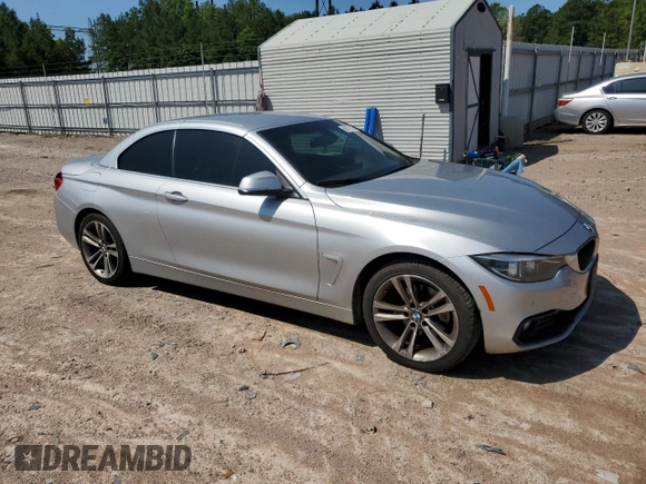 2018 BMW 4 Series 430i xDrive with VIN WBA4Z3C56JEC47835, listed as a Copart auction lot 59379125 with 159,907 mi miles and Salvage title. Bid and sale history available at DreamBid. Image 4.