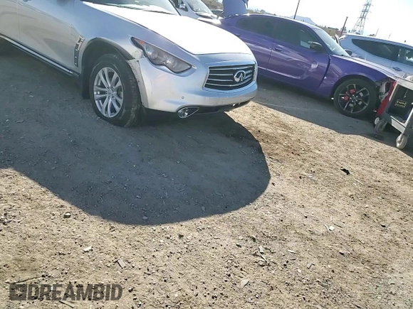 2012 Infiniti FX with VIN JN8AS1MUXCM120858, listed as a Copart auction lot 44002925 with 133,114 mi miles and Salvage title. Bid and sale history available at DreamBid. Image 10.