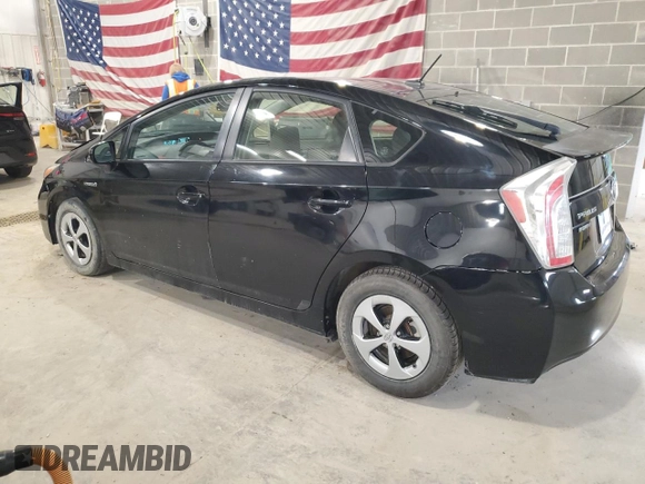 2013 Toyota Prius One z VIN JTDKN3DU7D1660514, wystawiony jako Copart lot #50799185 z przebiegiem 177 107 mil mil oraz Czysty tytuł • Clean title. Historia ofert i sprzedaży dostępna na DreamBid. Obrazek 2.