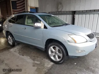 2005 Lexus RX 330 with VIN JTJGA31U350047347, listed as a Copart auction lot 44954765 with 217,444 mi miles and Salvage Title. Bid and sale history available at carsss.com. Image 4.