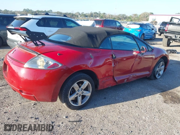 2007 Mitsubishi Eclipse GS with VIN 4A3AL25F47E023389, listed as a IAAI auction lot 41681427 with 168,587 mi miles and . Bid and sale history available at DreamBid. Image 4.
