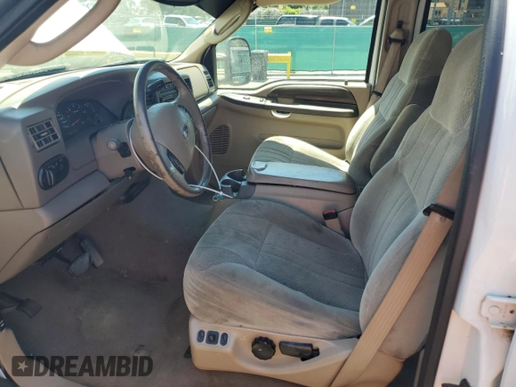 2003 Ford Excursion Eddie Bauer with VIN 1FMNU45S63EC79355, listed as a Copart auction lot 63306015 with Not provided miles and Salvage title. Bid and sale history available at DreamBid. Image 7.