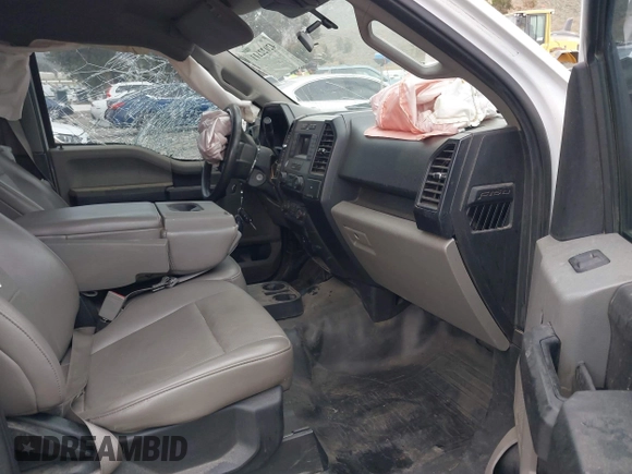 2019 Ford F-150 XL with VIN 1FTEW1CB3KKE51647, listed as a IAAI auction lot 42022111 with 59,344 mi miles and . Bid and sale history available at DreamBid. Image 5.