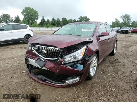 2015 Buick LaCrosse Premium I with VIN 1G4GD5G3XFF275165, listed as a Copart auction lot 59569825 with 85,032 mi miles and Salvage title. Bid and sale history available at DreamBid. Image 13.