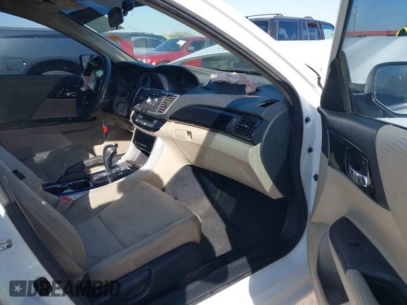 2016 Honda Accord Sedan LX with VIN 1HGCR2F31GA079460, listed as a IAAI auction lot 41712742 with 187,679 mi miles. Bid and sale history available at carsss.com. Image 5.