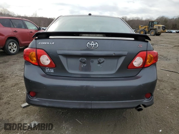 2010 Toyota Corolla with VIN 1NXBU4EE8AZ377464, listed as a Copart auction lot 46511095 with 120,645 mi miles and Clean Title. Bid and sale history available at carsss.com. Image 6.