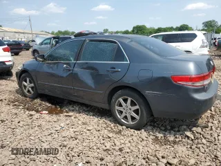 2003 Honda Accord LX z VIN 1HGCM56393A133582, wystawiony jako Copart lot #60658325 z przebiegiem Nie podano mil oraz Szkoda całkowita • Salvage title. Historia ofert i sprzedaży dostępna na DreamBid. Obrazek 2.