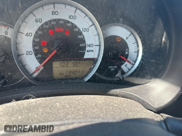 2012 Toyota Yaris L with VIN JTDKTUD36CD523080, listed as a Copart auction lot 88991985 with 134,041 mi miles and Clean Title. Bid and sale history available at carsss.com. Image 8.
