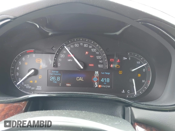 2017 Cadillac CTS RWD with VIN 1G6AP5SX2H0169328, listed as a IAAI auction lot 41757525 with 40,403 mi miles and . Bid and sale history available at DreamBid. Image 7.