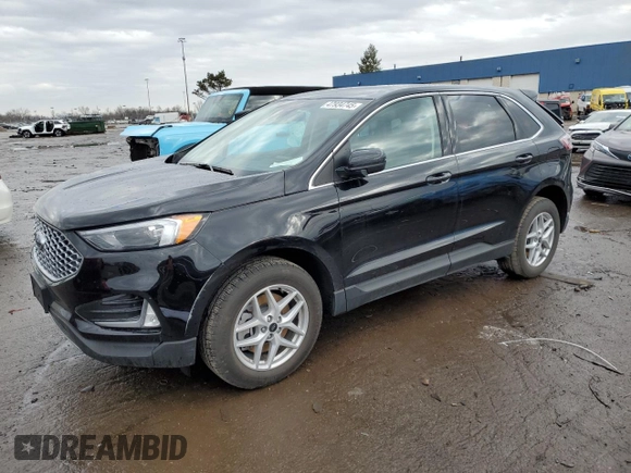 2024 Ford Edge SEL with VIN 2FMPK4J90RBB06307, listed as a Copart auction lot 47934745 with 7,649 mi miles and Salvage Title. Bid and sale history available at carsss.com. Image 1.