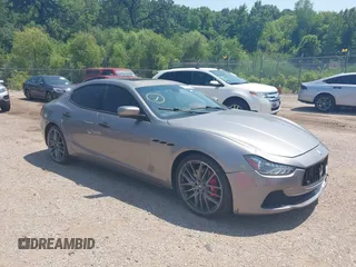 2014 Maserati Ghibli S Q4 with VIN ZAM57RTA8E1126646, listed as a IAAI auction lot 42726861 with 80,051 mi miles and . Bid and sale history available at DreamBid. Image 1.
