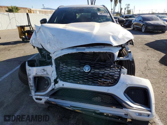 2024 Jaguar F-Pace R-Dynamic S with VIN SADCT2EX6RA736099, listed as a Copart auction lot 77834374 with 12,323 mi miles and Salvage title. Bid and sale history available at DreamBid. Image 5.