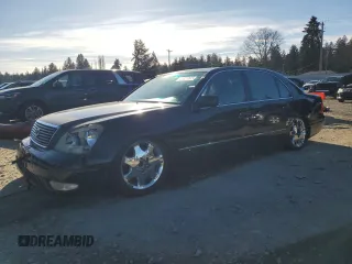 2003 Lexus LS 430 with VIN JTHBN30F430103845, listed as a Copart auction lot 44821795 with 251,529 mi miles and Salvage Title. Bid and sale history available at DreamBid. Image 1.