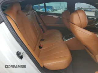 2020 BMW 8 Series M850i with VIN WBAGV8C00LCD38284, listed as a Copart auction lot 60605075 with 57,161 mi miles and Salvage title. Bid and sale history available at DreamBid. Image 10.
