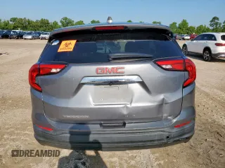 2019 GMC Terrain SLE with VIN 3GKALMEV4KL232165, listed as a Copart auction lot 58780225 with 82,117 mi miles and Salvage title. Bid and sale history available at DreamBid. Image 6.