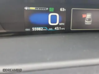 2019 Toyota Prius LE with VIN JTDL9RFU9K3011646, listed as a Copart auction lot 51190575 with 55,982 mi miles and Salvage Title. Bid and sale history available at carsss.com. Image 9.