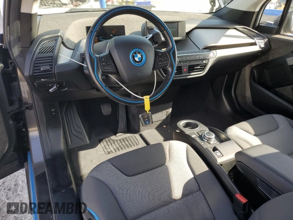 2018 BMW i3 with VIN WBY7Z2C58JVE65140, listed as a Copart auction lot 47997783 with 38,913 mi miles. Bid and sale history available at carsss.com. Image 8.