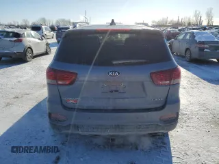 2020 Kia Sorento EX V6 with VIN 5XYPHDA57LG621081, listed as a Copart auction lot 43546465 with 107,182 mi miles and Salvage Title. Bid and sale history available at carsss.com. Image 6.