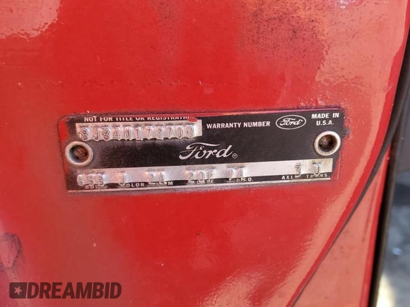 1968 Ford Thunderbird with VIN 8J84N172708, listed as a Copart auction lot 51479915 with 87,770 mi miles and Clean Title. Bid and sale history available at DreamBid. Image 12.