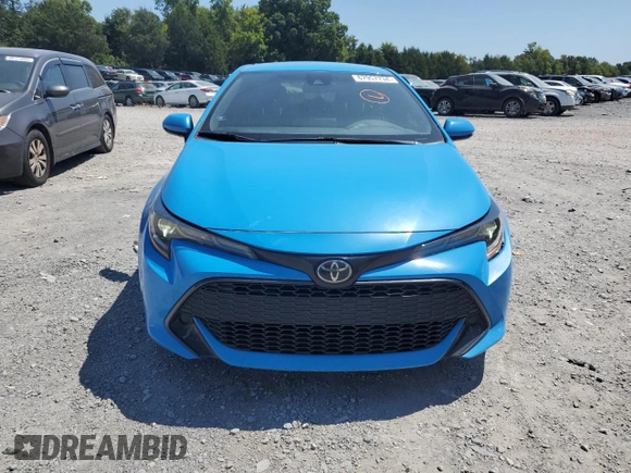 2019 Toyota Corolla Hatchback SE with VIN JTNK4RBE3K3035025, listed as a Copart auction lot 67957734 with 187,684 mi miles and Salvage Title. Bid and sale history available at carsss.com. Image 5.