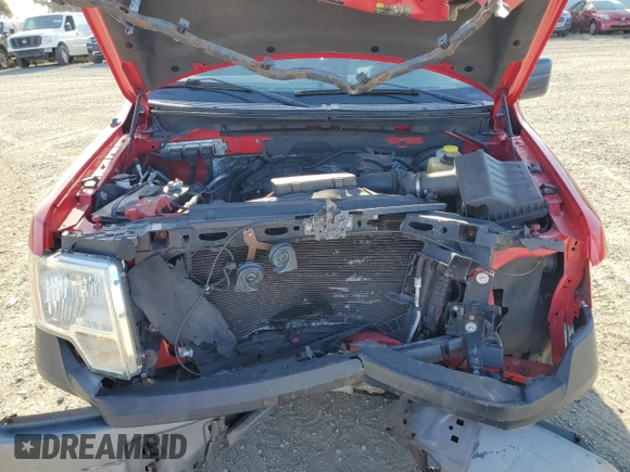 2014 Ford F-150 XL with VIN 1FTMF1CM7EKE41673, listed as a Copart auction lot 55692625 with 48,483 mi miles and Salvage title. Bid and sale history available at DreamBid. Image 11.