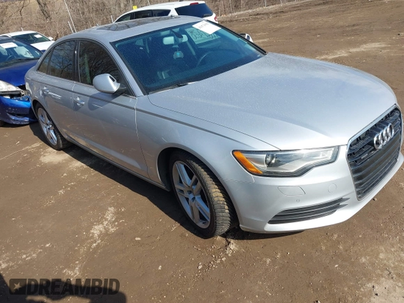 2015 Audi A6 2.0T Premium Plus with VIN WAUGFAFC2FN017718, listed as a IAAI auction lot 41673650 with 120,831 mi miles. Bid and sale history available at carsss.com. Image 1.