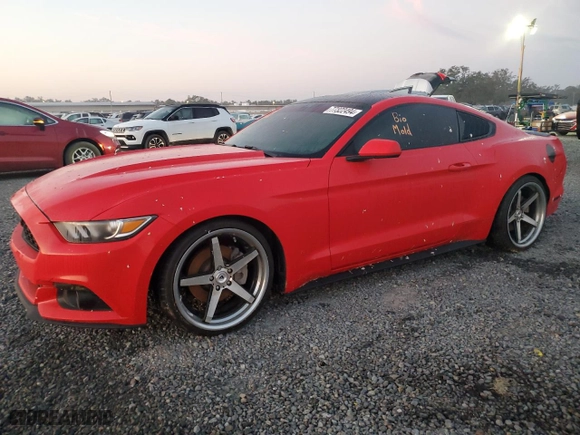 2016 Ford Mustang EcoBoost with VIN 1FA6P8TH9G5326825, listed as a Copart auction lot 77322494 with 0 mi miles and Salvage Title. Bid and sale history available at carsss.com. Image 1.