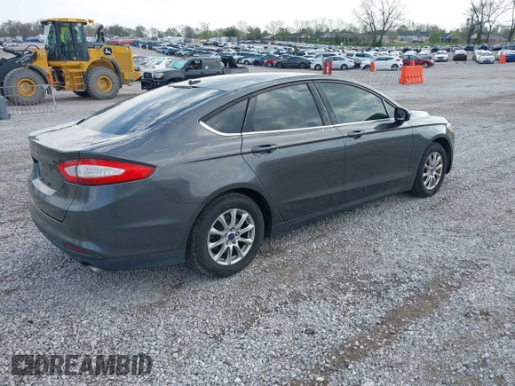 2015 Ford Fusion S with VIN 3FA6P0G75FR134560, listed as a IAAI auction lot 41950540 with 107,070 mi miles and . Bid and sale history available at DreamBid. Image 4.