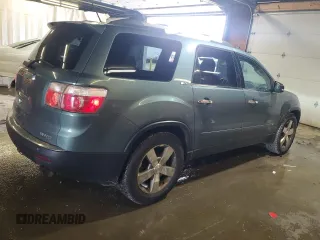 2010 GMC Acadia SLT1 z VIN 1GKLVMED2AJ140486, wystawiony jako Copart lot #55735155 z przebiegiem 185 154 mil mil oraz Szkoda całkowita • Salvage title. Historia ofert i sprzedaży dostępna na DreamBid. Obrazek 3.