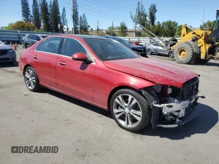 2024 Mercedes-Benz C 300 with VIN W1KAF4GB7RR188757, listed as a Copart auction lot 48664745 with 11,845 mi miles and Non Repairable. Bid and sale history available at carsss.com. Image 4.