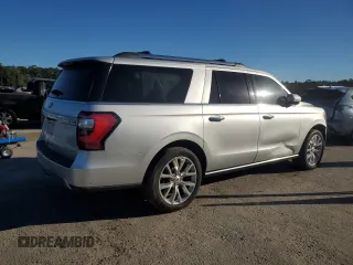 2018 Ford Expedition Max Limited z VIN 1FMJK1KT2JEA24005, wystawiony jako Copart lot #81579054 z przebiegiem 124 565 mil mil oraz Szkoda całkowita • Salvage title. Historia ofert i sprzedaży dostępna na DreamBid. Obrazek 3.