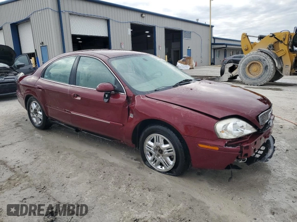 2005 Mercury Sable LS z VIN 1MEFM55S25A614425, wystawiony jako Copart lot #46335805 z przebiegiem 58 579 mil mil oraz Szkoda całkowita • Salvage title. Historia ofert i sprzedaży dostępna na DreamBid. Obrazek 4.