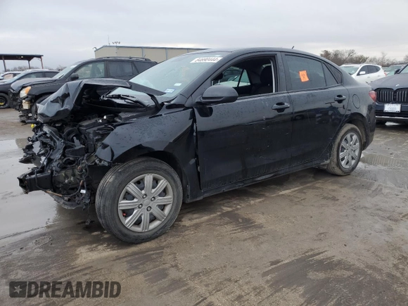 2023 Kia Rio LX with VIN 3KPA24AD7PE616450, listed as a Copart auction lot 84690444 with 28,908 mi miles and Salvage Title. Bid and sale history available at DreamBid. Image 1.